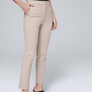 COMFORT STRETCH SLIM ANKLE PANTS